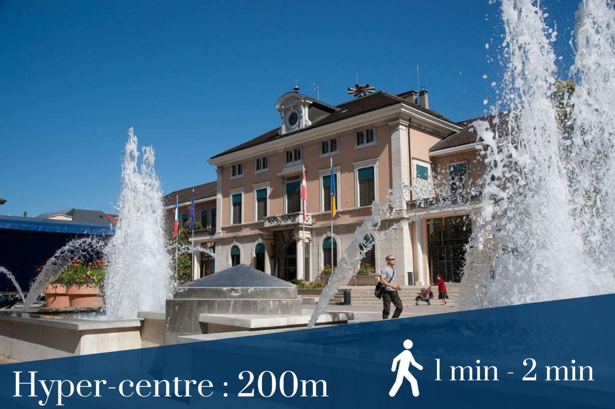 Homey Wild - Proche Gare Et Tram - Proche Centre - Balcon Prive - Parking Prive - Wifi Gratuit Annemasse Exterior photo